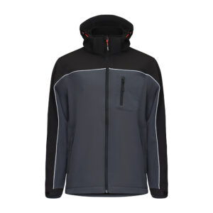 Shop Softshell Jacket - Grey/Black