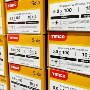 Timco 5x5 Solo Screw Pack Deal - 4K Screws Total