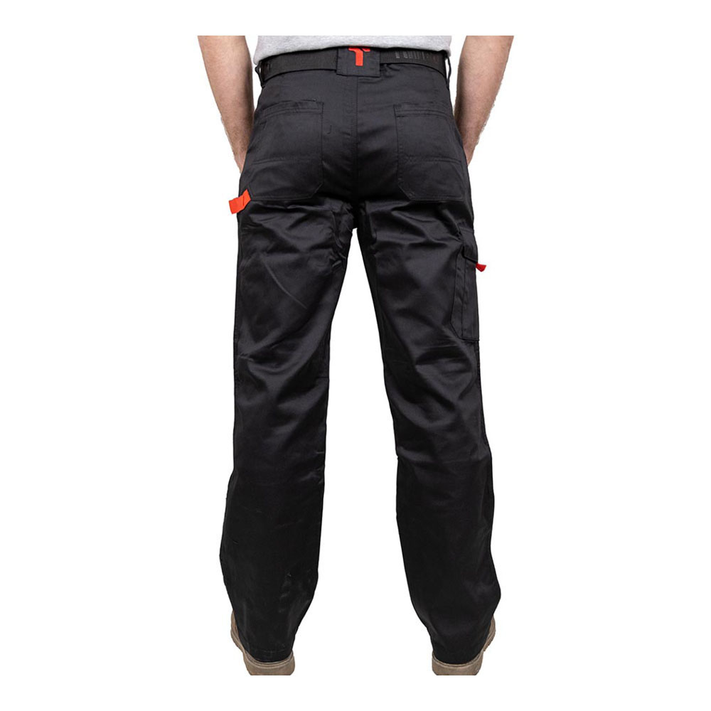 Yardsman Trousers - Black - Back - YTBK3032