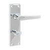 Timco Victorian Straight Bathroom Handles - Polished Chrome 152 x 43