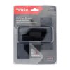 Timco Victorian Straight Latch Handles - Matt Black 114 x 42 - in packet