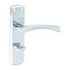 Zeta Bathroom Handles - Polished Chrome - 175 x 45