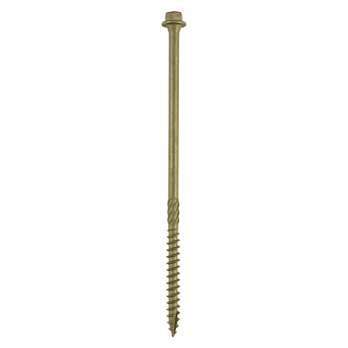 Timber Frame Construction & Landscaping - Hex - Exterior - Green Organic Screws 6.7 x 150