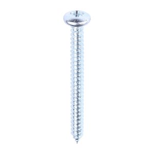 Self-Tapping Screws - PZ - Pan - Zinc - 10 x 2 - Box of 200 - 00102CPAZS