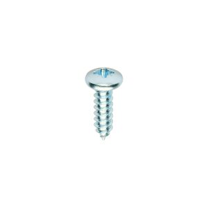 Timco Metal Tapping Screws - PZ - Pan - Self-Tapping - Zinc - 10 x 5/8 - Box of 200 - 01058CPAZS