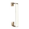 200155_w1 Oval Grip Pull Handle - Polished Brass - 228mm