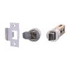 Quick Fit Round Tubular Latch - Nickel 76 case / 57 backset