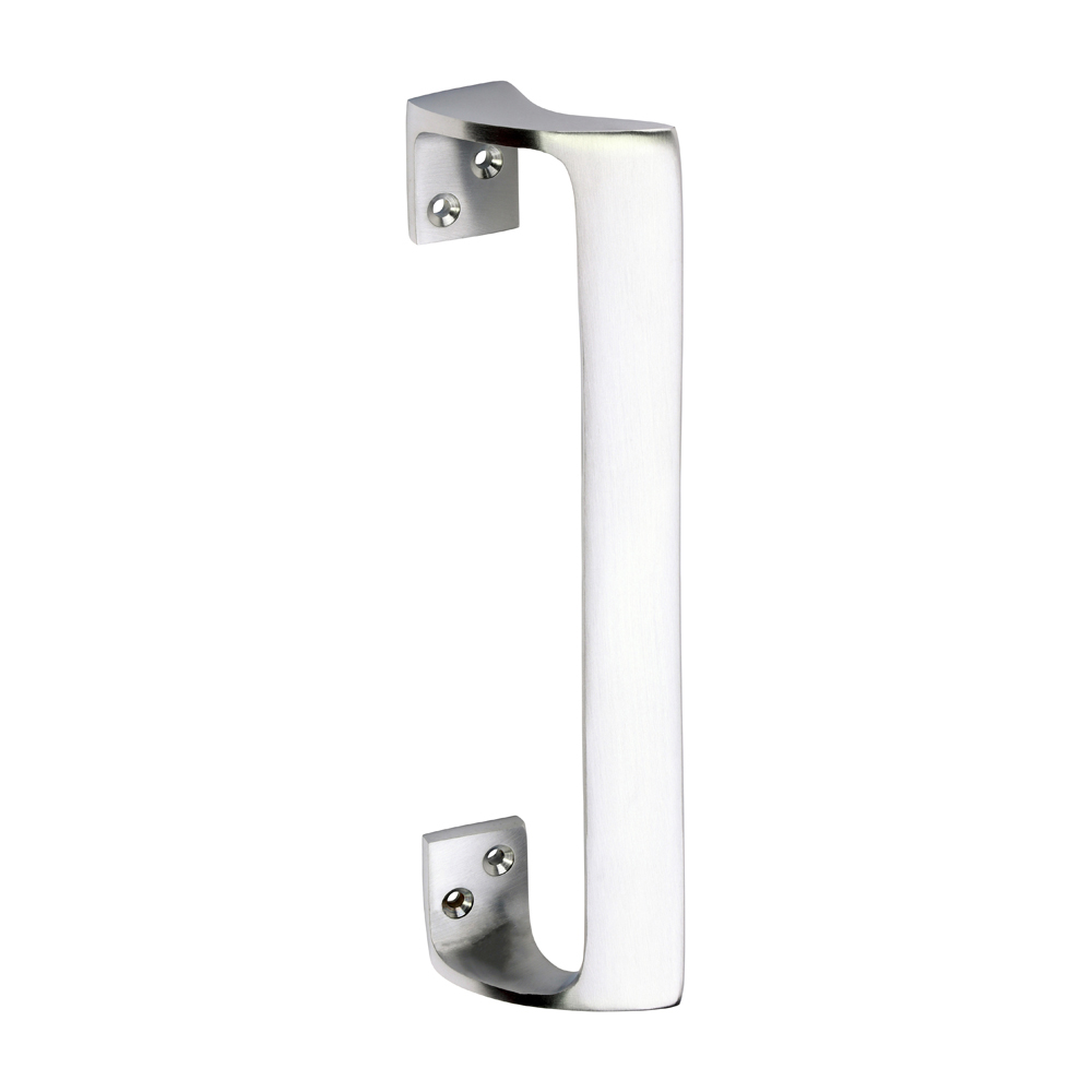 Oval Grip Pull Handle - Satin Chrome 228mm