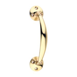 Bow Handle - Polished Brass - 152mm