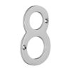 200409_w1 Timco Door Numeral 8 - Polished Chrome 75mm - 200409