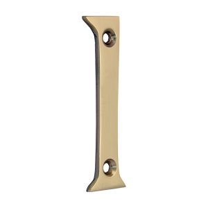 Timco Door Numeral 1 - Polished Brass 75mm - 200535