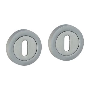 Standard Profile Escutcheon - Satin Chrome - 51mm - Blister Pack of 2 - 200573