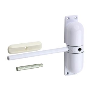 Spring Door Closer - Epoxy White - White - Box of 1 - 200798