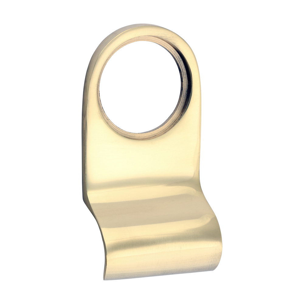 Timco Cylinder Pull - Polished Brass 79 x 41