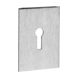 Lock Profile Self-Adhesive Escutcheon - Oblong - Satin Stainless Steel - 65 x 47 - Bag of 1 - 200984