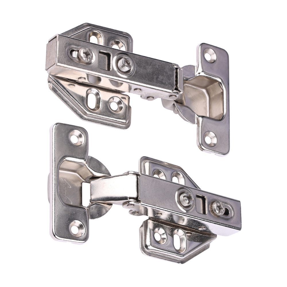 Timco Clip-On Cabinet Hinges - Nickel 90 Degree