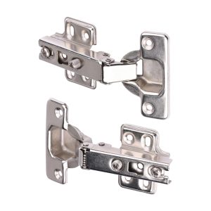 Timco Cabinet Hinges - Nickel 90 Degree