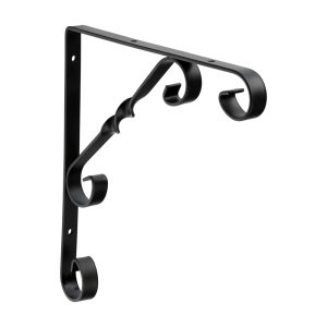 Timco Scroll Bracket - Black - 8 x 8" - Pack of 10 - 712155
