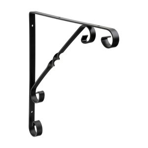Timco Scroll Bracket - Black - 10 x 10" - Pack of 10 - 712973