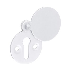 Covered Escutcheon - Satin Anodised Aluminium - 38mm - TIMpac of 2 - 725059