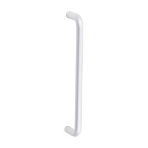D Shaped Cabinet Handle - Satin Anodised Aluminium - 150mm