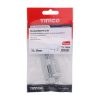 Timco Necked Barrel Bolt - Satin Anodised Aluminium 75 x 25 - TIMpac