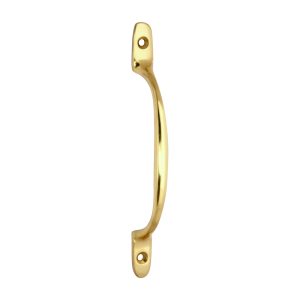 Traditional Pattern Sash Pull Handle - Polished Brass - 160mm - Bag of 1 - 949131