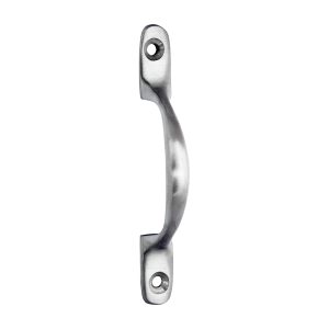 Traditional Pattern Sash Pull Handle - Satin Chrome - 100mm - TIMpac of 1 - 949648P