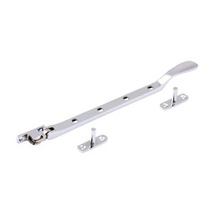 Victorian Pattern Casement Stay - Polished Chrome - 240mm - TIMpac of 1 - 949897P