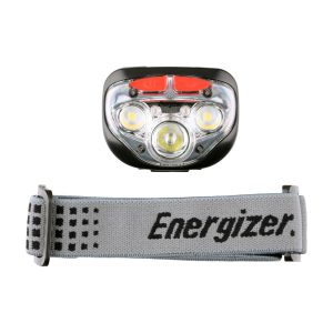 Energizer® LED Vision HD+ Focus Headlamp - 400 Lumen - Grey / 400 Lumen - Backing Card of 1 - ENR412802