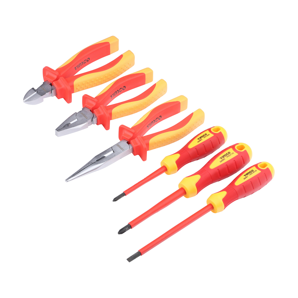Picture of VDE Pliers & Screwdriver Set, 6 pieces