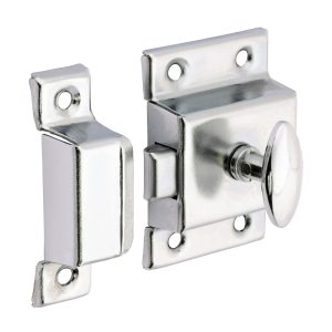 Cupboard Catch - Nickel 38 x 56