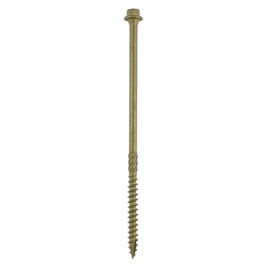 Timco Timber Screws - Hex Head - Exterior - Green - 6.7 x 200 - TIMpac of 4 - 200INDEXP