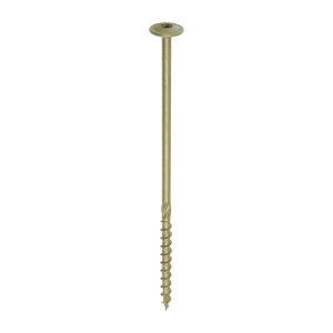 Timco Timber Screws - TX - Wafer - Exterior - Green - 8.0 x 200 - TIMpac of 4 - 200INDEXWP