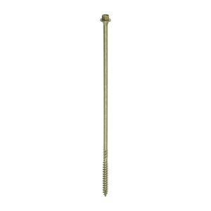Timco Timber Screws - Hex Head - Exterior - Green - 6.7 x 225 - TIMpac of 4 - 225INDEXP