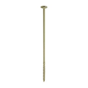 Timco Timber Screws - TX - Wafer - Exterior - Green - 8.0 x 275 - TIMpac of 4 - 275INDEXWP