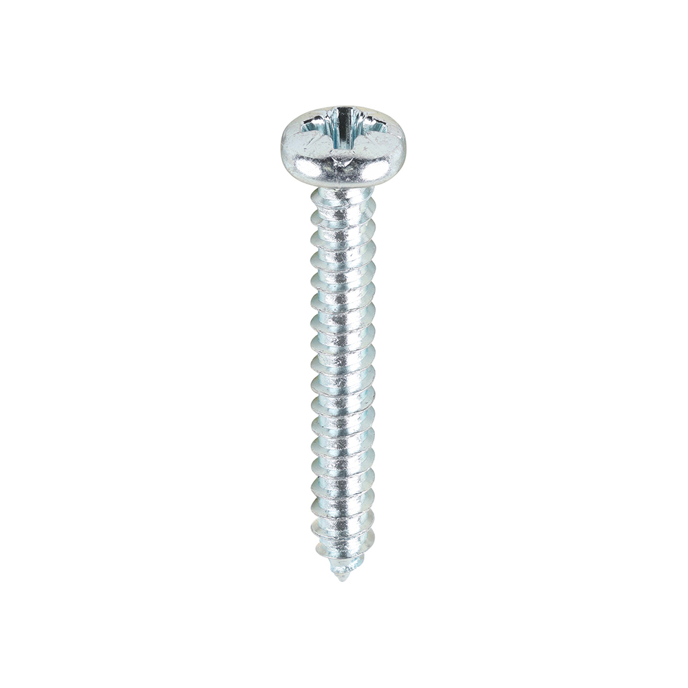 00061CPAZS_w1 Self-Tapping Screws - PZ - Pan - Zinc - 6 x 1