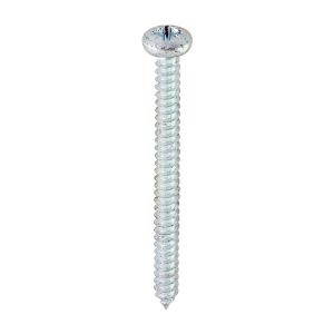 Timco Self-Tapping Screws - PZ - Pan - Zinc - 8 x 2
