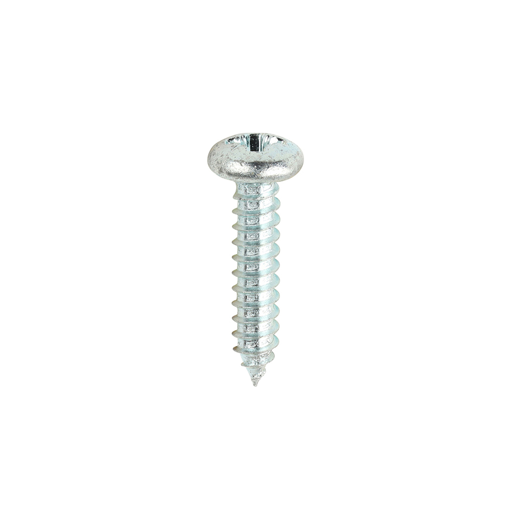 00101CPAZS_w1 Timco Self-Tapping Screws - PZ - Pan - Zinc - 10 x 1