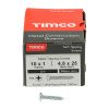 00101CPAZS_w3 Timco Self-Tapping Screws - PZ - Pan - Zinc - 10 x 1 - Box of 200 and screw