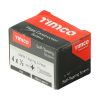 Timco Self-Tapping Screws - PZ - Pan - Zinc - 4 x 1/2 - Box of 200