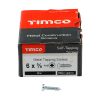 Timco Self-Tapping Screws - PZ - Pan - Zinc - 6 x 5/8 - Box of 200 and screw