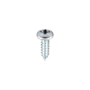 Timco Self-Tapping Screws - PZ - Pan - Zinc - 8 x 1/2