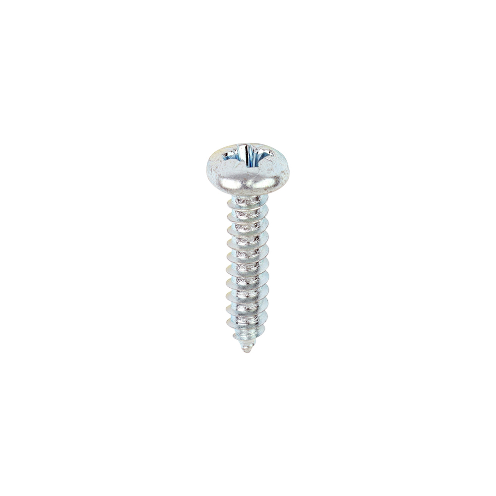 00834CPAZS_w1 Timco Self-Tapping Screws - PZ - Pan - Zinc - 8 x 3/4