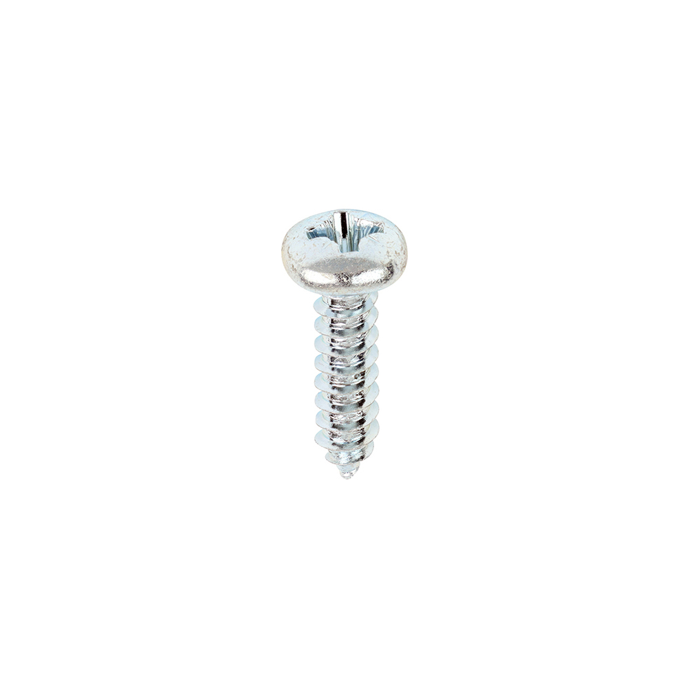 00858CPAZS_w1 Timco Self-Tapping Screws - PZ - Pan - Zinc - 8 x 5/8