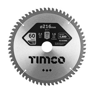 -5 Degree Aluminium Saw Blades